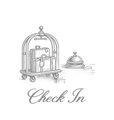 Check in illustration
