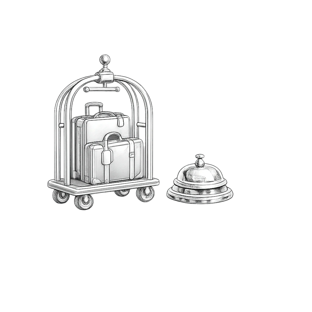 Check in illustration