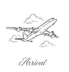 Arrival illustration