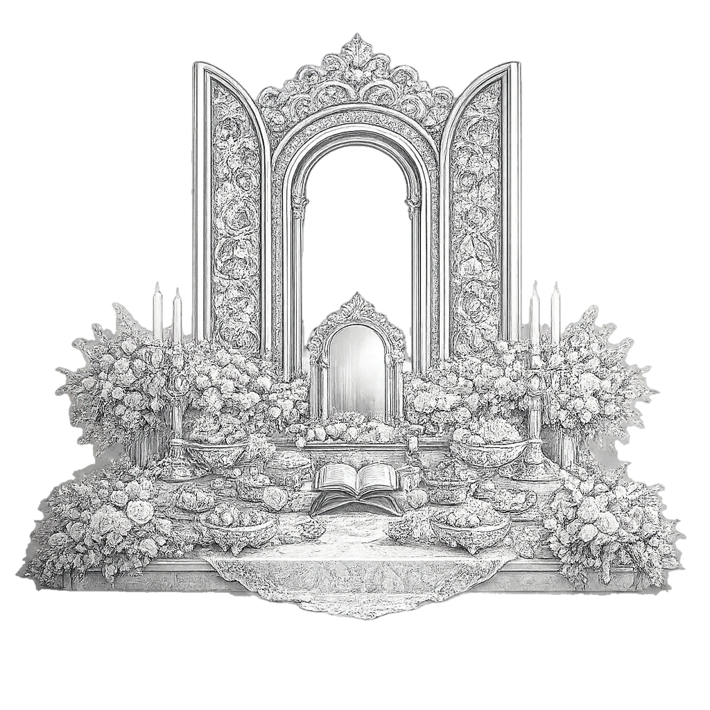 Persian ceremony illustration